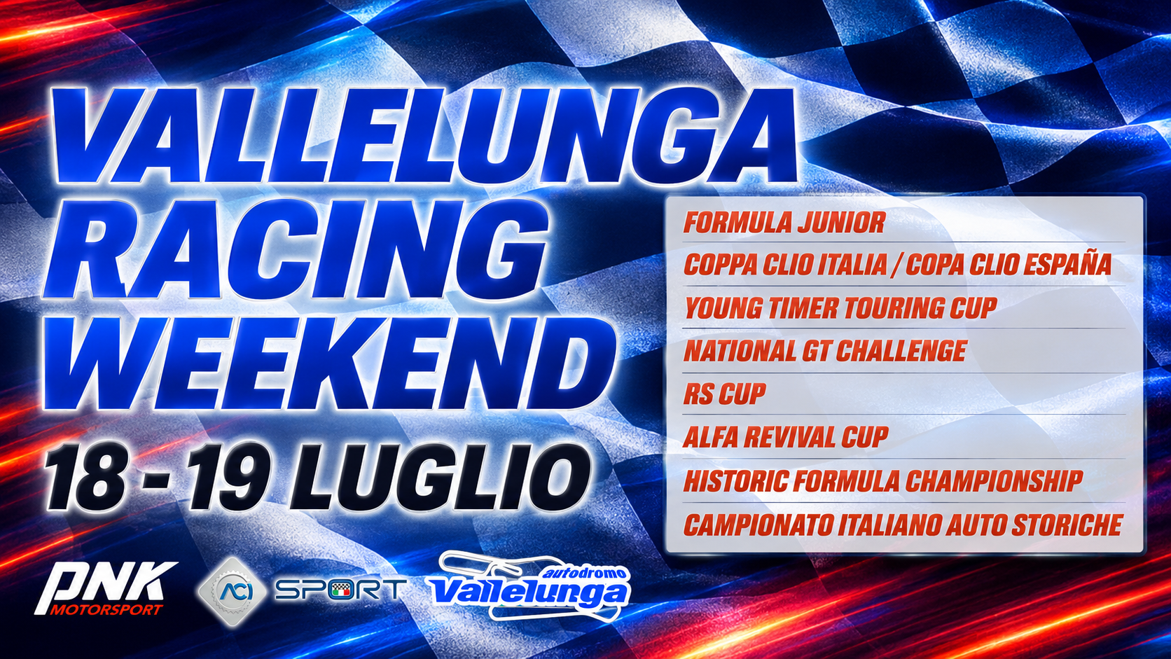 VALLELUNGA RACING WEEKEND 1 - 2026